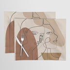 Abstract Faces 5  Placemat Gallery Image 1