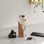 Abstract Faces 5  Water Bottle Gallery Image 4