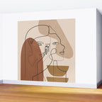 Abstract Faces 5  Wall Mural Gallery Image 2