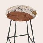 Abstract Faces 5  Stool Gallery Image 2