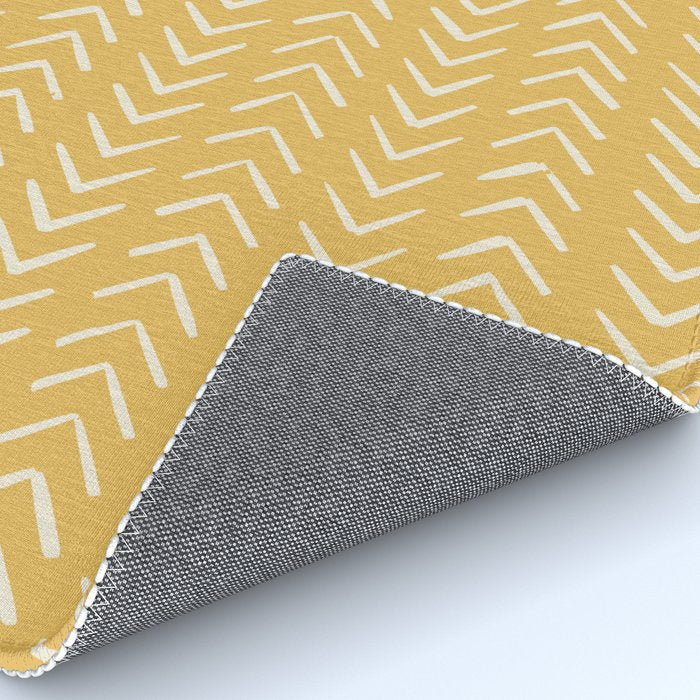 Yellow Arrow Mudcloth  Rug Gallery Image 4