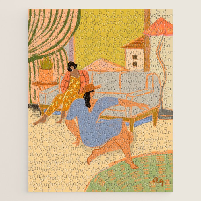 A Quiet Day At Home Jigsaw Puzzle Gallery Image 1