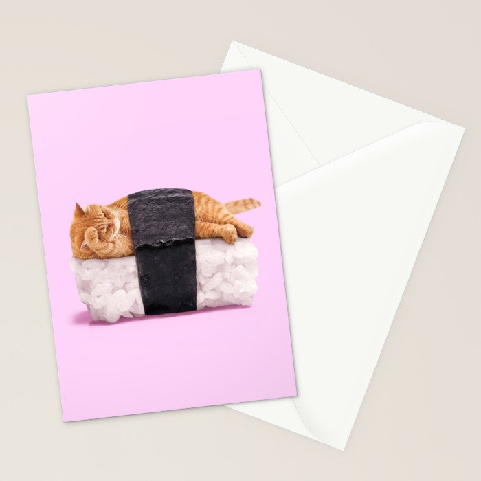 SUSHICAT Stationery Card Gallery Image 2