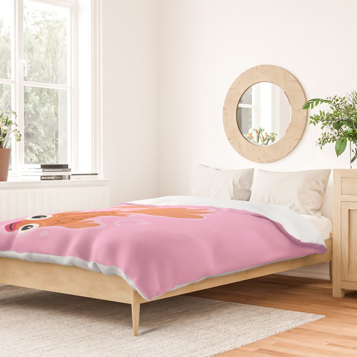 Goldfish Cute Kawaii Fish Duvet Cover Gallery Image 2