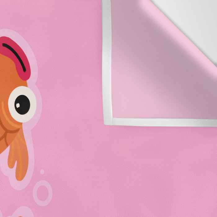 Goldfish Cute Kawaii Fish Wall Tapestry Gallery Image 3