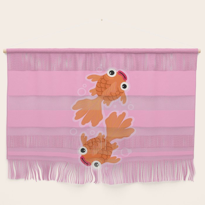 Goldfish Cute Kawaii Fish Wall Hanging Gallery Image 1