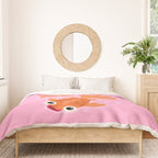 Goldfish Cute Kawaii Fish Duvet Cover Gallery Image 3