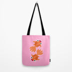Goldfish Cute Kawaii Fish Tote Bag Gallery Image 2