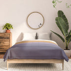Minimal Retro Sunset Sunrise - Purple Mauve Dusk Comforter Gallery Image 3