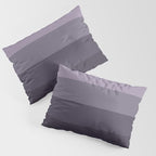 Minimal Retro Sunset Sunrise - Purple Mauve Dusk Pillow Sham Gallery Image 3