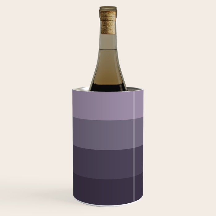 Minimal Retro Sunset Sunrise - Purple Mauve Dusk Wine Chiller Gallery Image 3