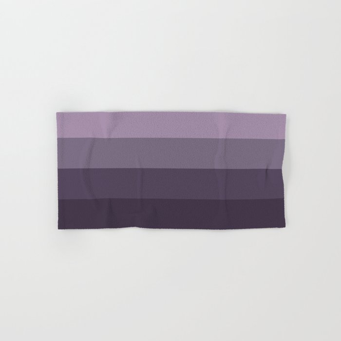 Minimal Retro Sunset Sunrise - Purple Mauve Dusk Towels Gallery Image 1