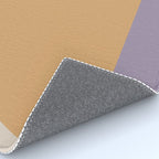 Minimal Retro Sunset Sunrise - Purple Mauve Dusk Rug Gallery Image 4