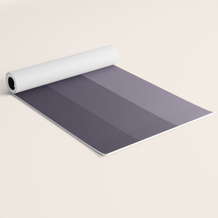 Minimal Retro Sunset Sunrise - Purple Mauve Dusk Yoga Mat Gallery Image 2