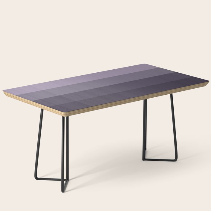 Minimal Retro Sunset Sunrise - Purple Mauve Dusk Coffee Table Gallery Image 1