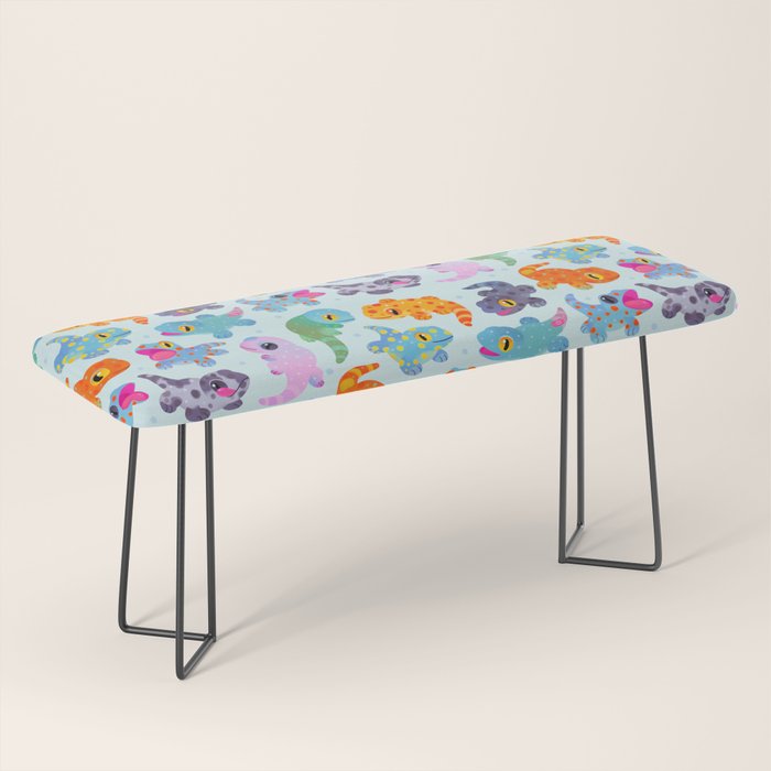 Tokay gecko - bright Bench Gallery Image 1