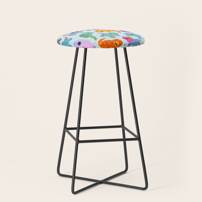 Tokay gecko - bright Stool Gallery Image 1
