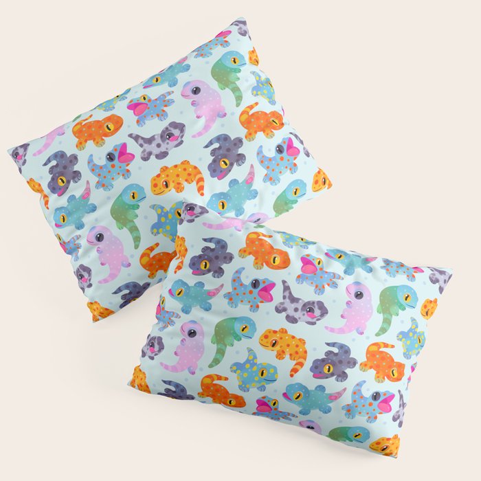 Tokay gecko - bright Pillow Sham Gallery Image 3