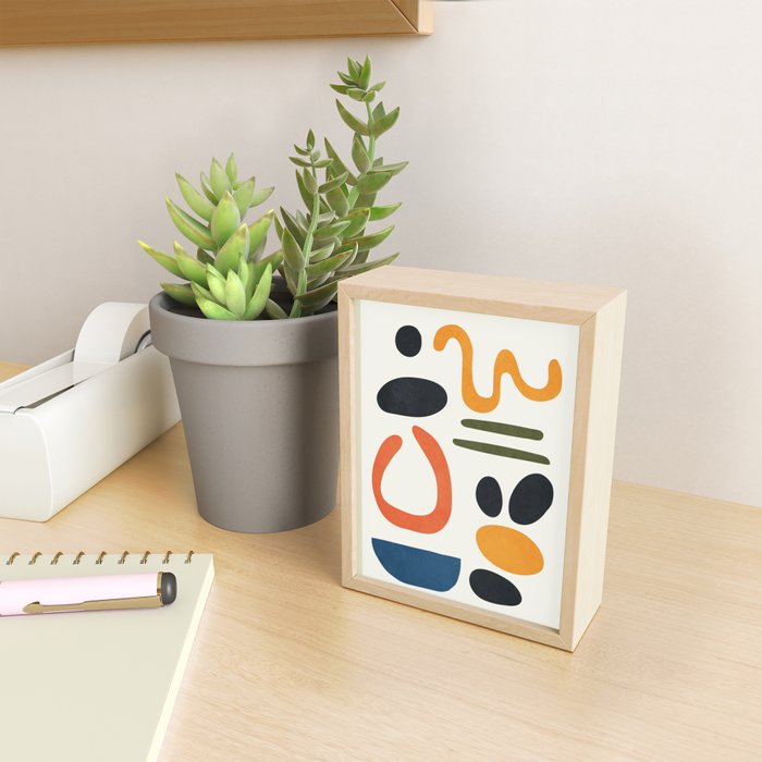 Abstract Colorful Setting 5 Mini Art Print Gallery Image 2