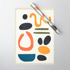 Abstract Colorful Setting 5 Wrapping Paper Gallery Image 1