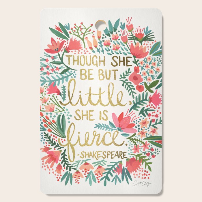 Little & Fierce Cutting Board Gallery Image 1