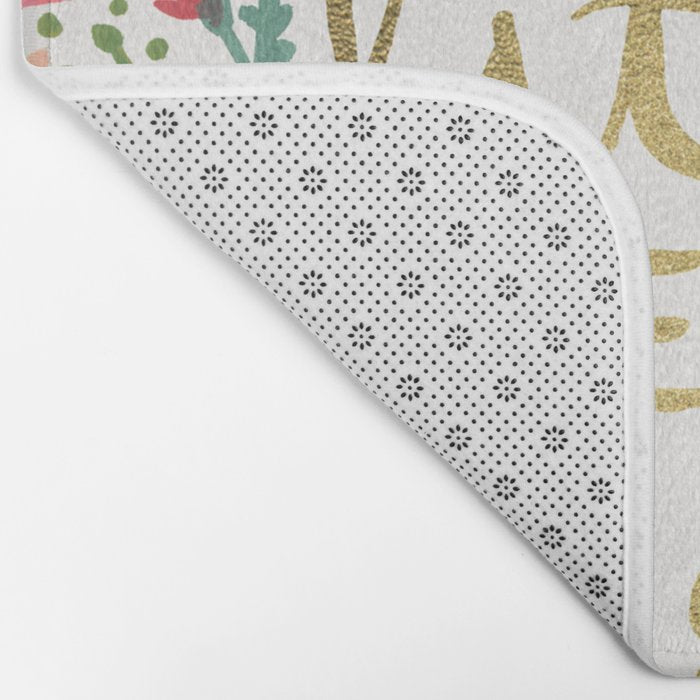 Little & Fierce Bath Mat Gallery Image 2