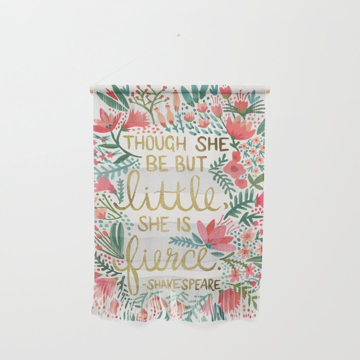 Little & Fierce Wall Hanging Gallery Image 1