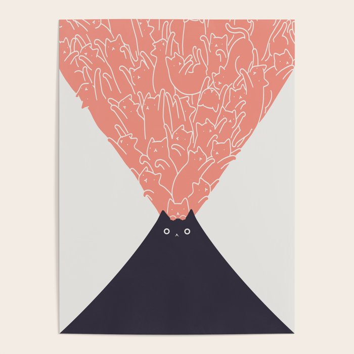 Cat Landscape 102: Vol-cat-no Poster Gallery Image 1