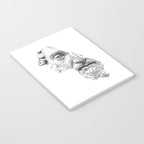 MARCUS AURELIUS ANTONINUS AUGUSTUS / black / white Notebook Gallery Image 3