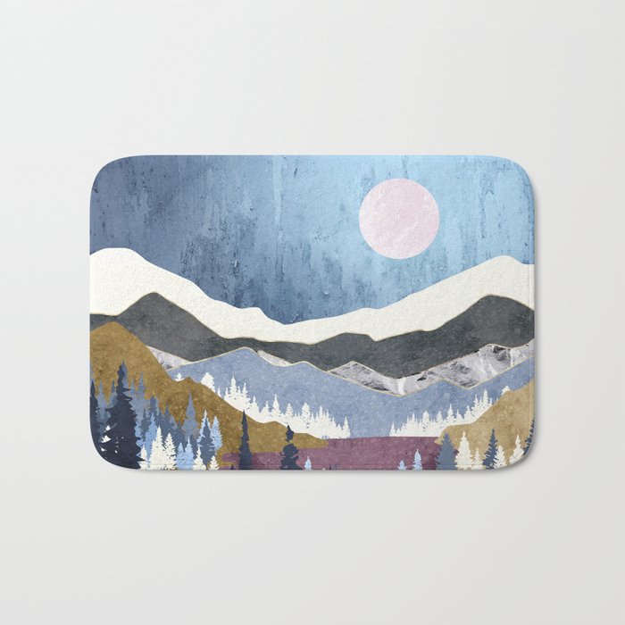 Blueberry Sky Bath Mat Gallery Image 1