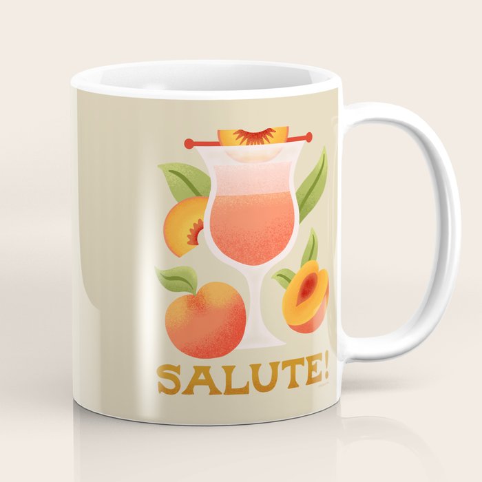 Bellini - Amalfi Coast Cocktails Coffee Mug Gallery Image 1
