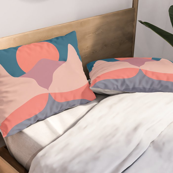 Cat Landscape 29 Pillow Sham Gallery Image 2