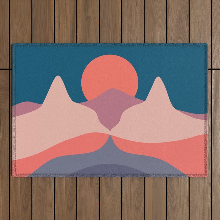 Cat Landscape 29 Outdoor Rug Gallery Image 1