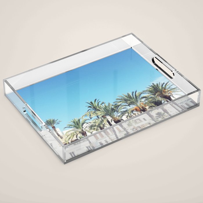 Spanish Square Acrylic Tray Gallery Image 1