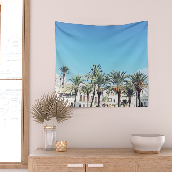 Spanish Square Wall Tapestry Gallery Image 2