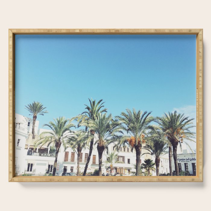 Spanish Square Serving Tray Gallery Image 1