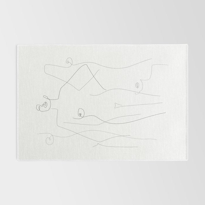 Nude and Naked Rug Gallery Image 2