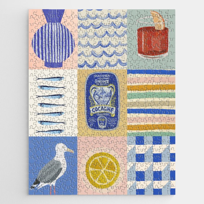 Seaside poster Jigsaw Puzzle Gallery Image 1