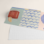 Seaside poster Wrapping Paper Gallery Image 2