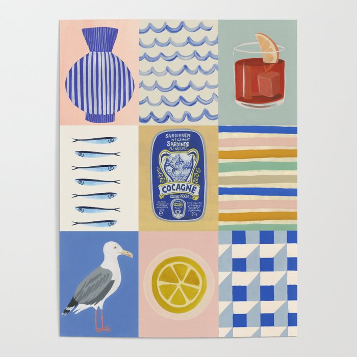 Seaside poster Poster Gallery Image 4