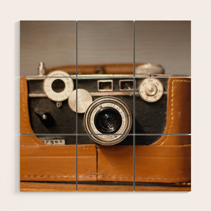 Vintage Argus Wood Wall Art Gallery Image 1