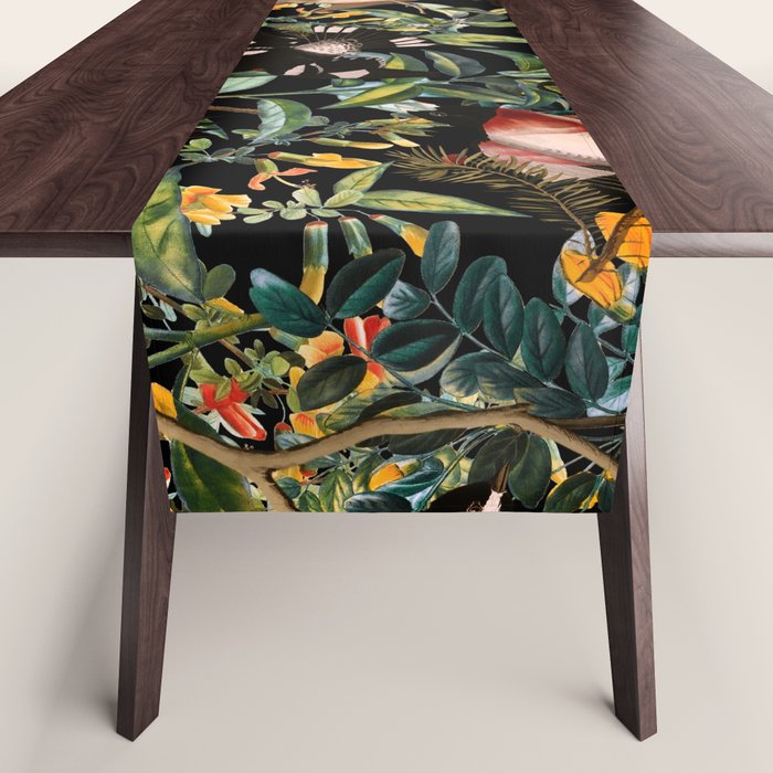 Floral and Birds XLIV Table Runner Gallery Image 1