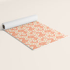 Floral Bliss Pattern - Peach Fuzz Yoga Mat Gallery Image 2