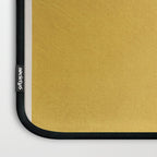 Mustard Beige Black Lines Abstract Art Laptop Sleeve Gallery Image 3