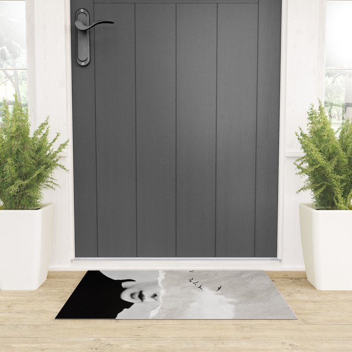 minimal collage /silence Welcome Mat Gallery Image 3