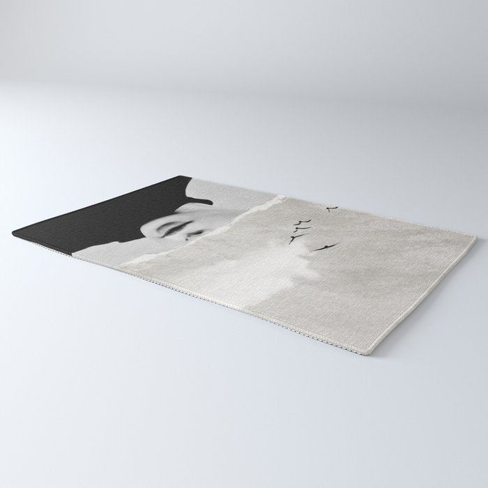 minimal collage /silence Rug Gallery Image 3