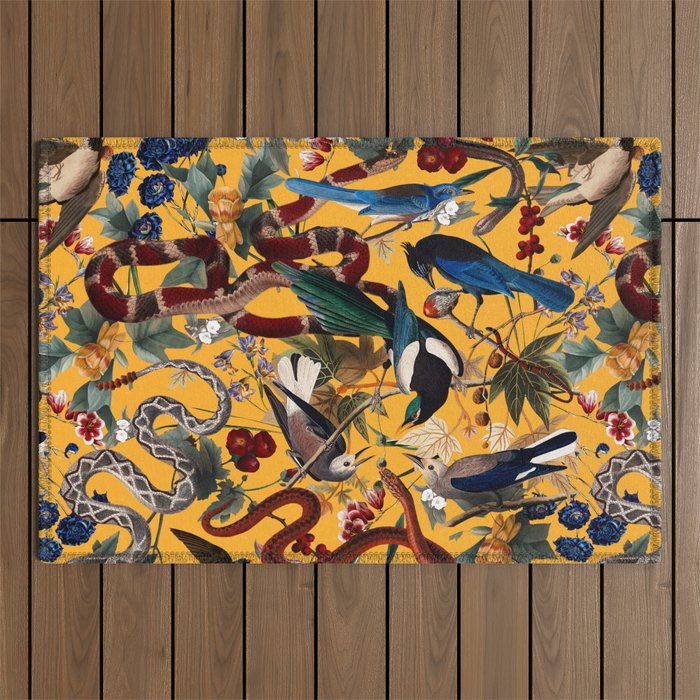 Dangers in the Forest X Outdoor Rug Gallery Image 1