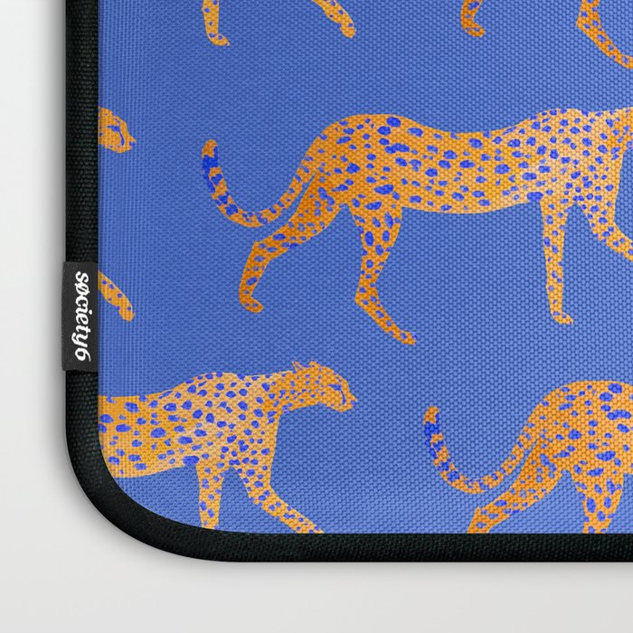 Leopard - Orange Laptop Sleeve Gallery Image 3