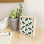Cat and Plant Pattern 3 Mini Art Print Gallery Image 2
