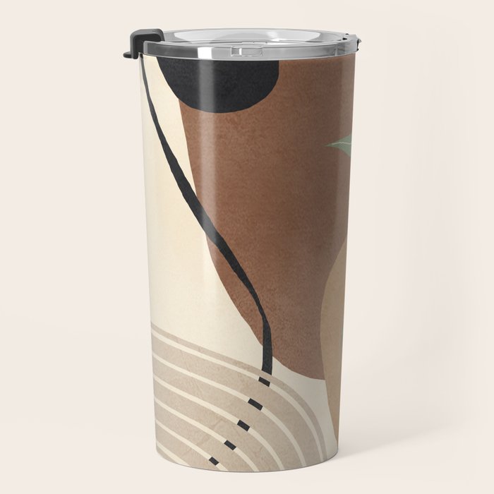 Branches in an abstract setting 02 Travel Mug Gallery Image 3